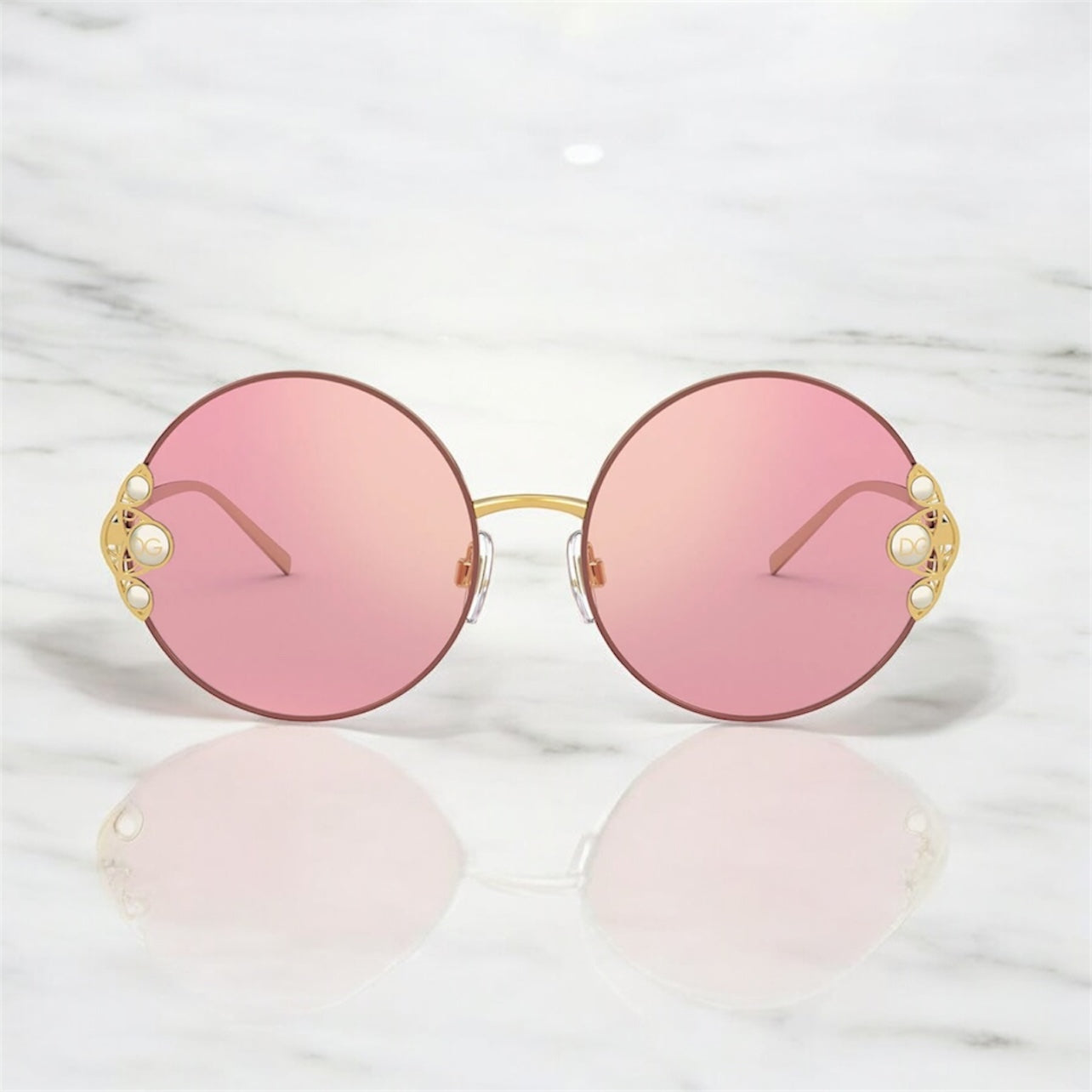 Dolce & Gabbana Filigree & Pearls Sunglasses