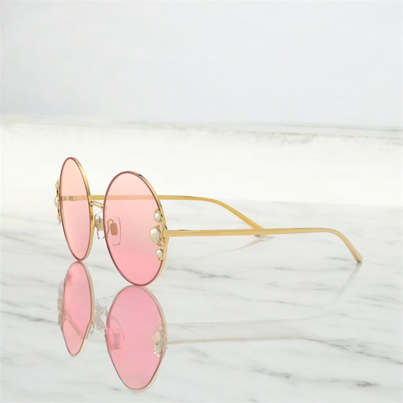 Dolce & Gabbana Filigree & Pearls Sunglasses