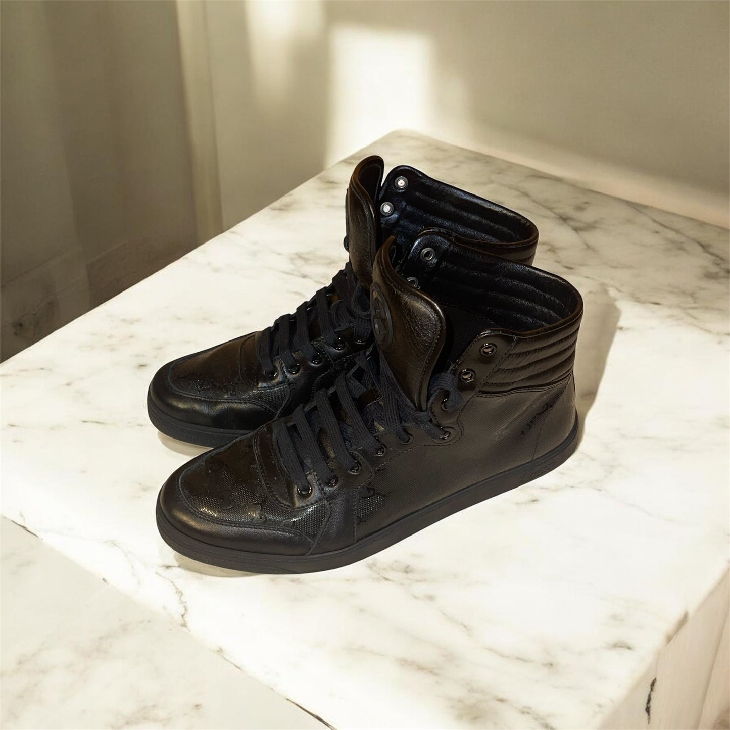 Gucci GG Imprimee High Top Sneaker